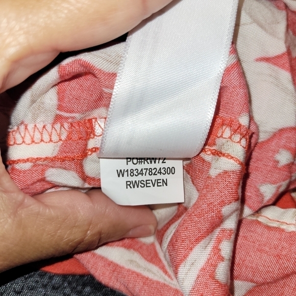 Band of Gypsies Lana Red and White Floral Button Ruffle Maxi Dress Size S - Picture 13 of 14